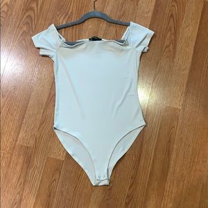 Off the shoulder body suit (Forever 21)